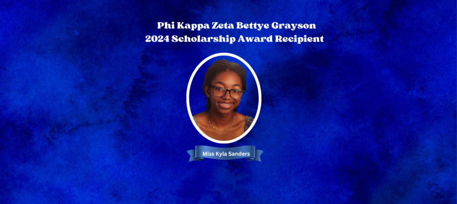 Congratulations to our 2024 Bettye Grayson Scholarship Recipient